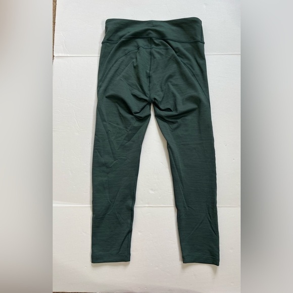 Outdoor Voices Cropped Leggings Size Medium Green - Picture 2 of 6
